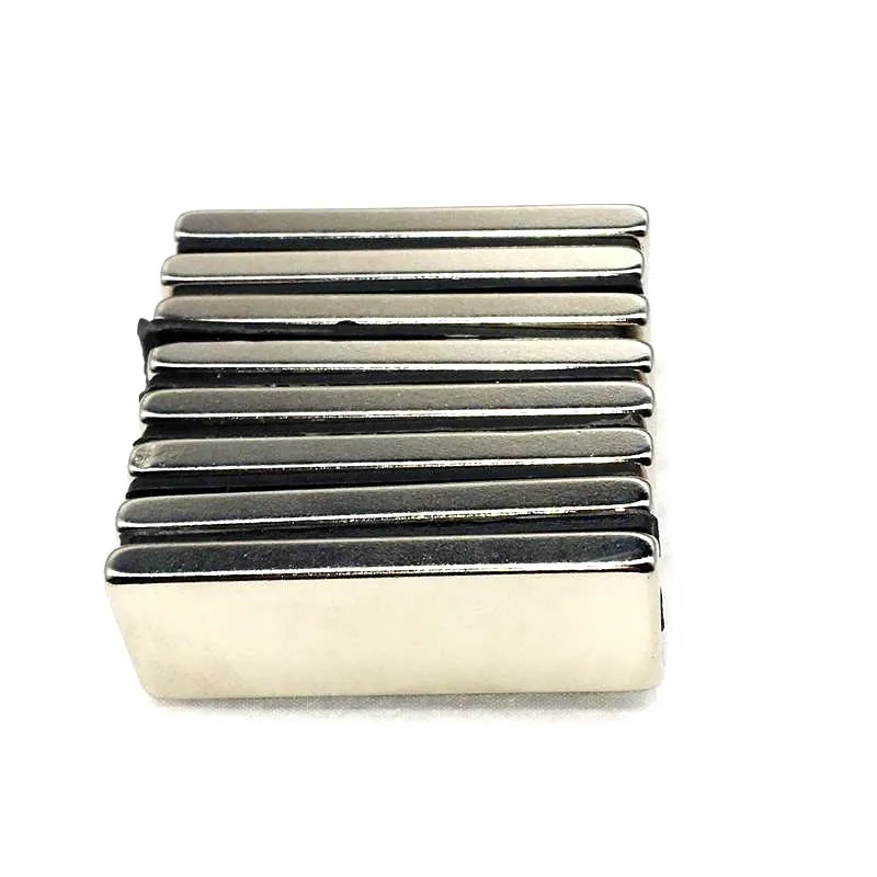 5/10/20PCS 50x20x5 Potente Quadrate Magneti 50mmX20mm Magnete Al Neodimio 50x20x5 millimetri Forte magnete di NdFeB Magnetico Permanente 50*20*5