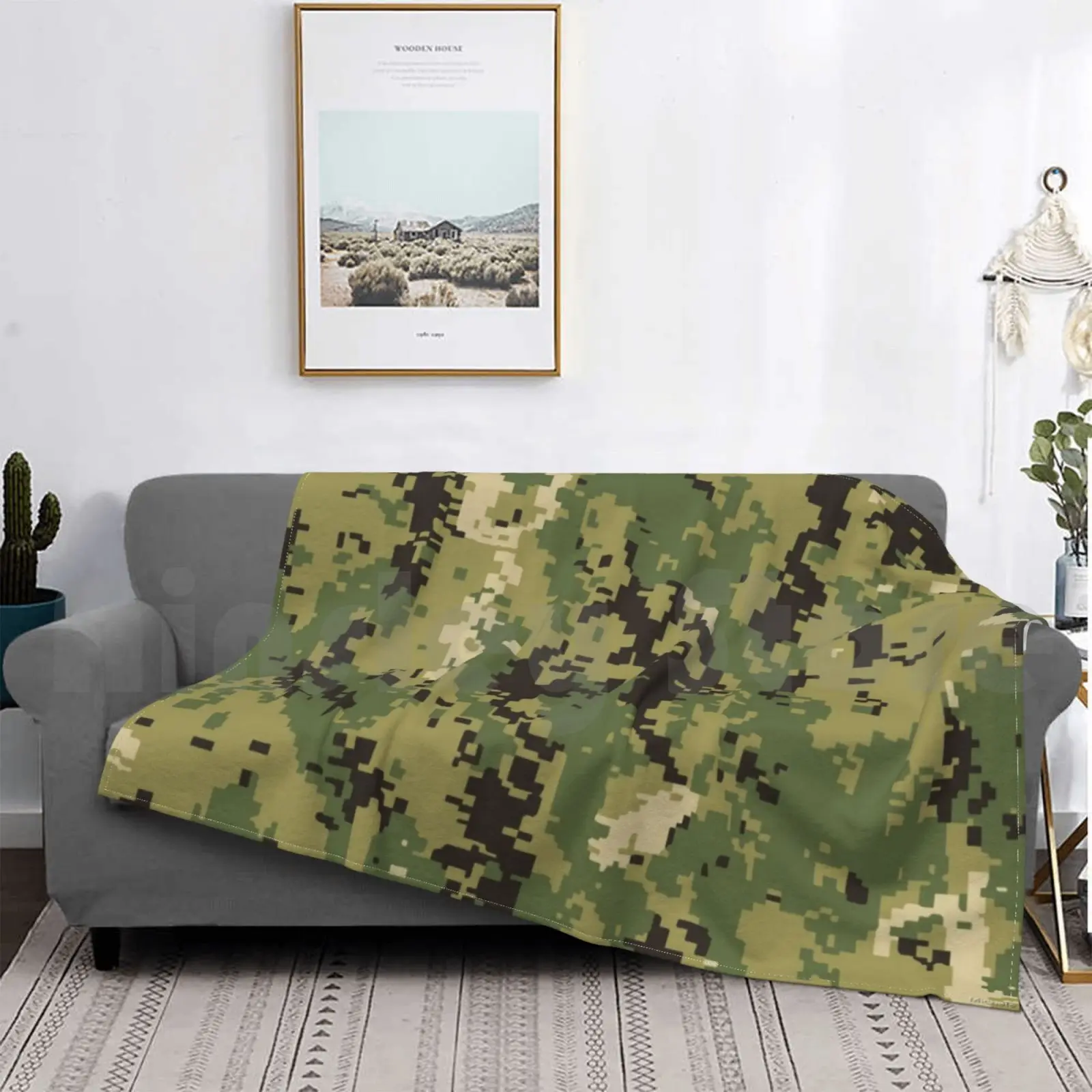 Aor2 Camo Blanket Fashion Custom Aor2 America Us Army American Camo Camouflage Aor Digital