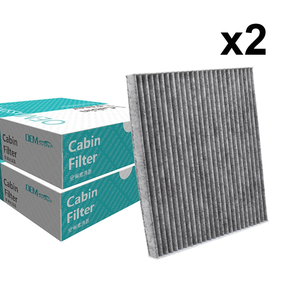 2x filtro aria abitacolo polline auto per Toyota Avensis Verso Corolla Verso 2003 2004 2005 2006 2007 2008 2009 88568-02030 88568-12020