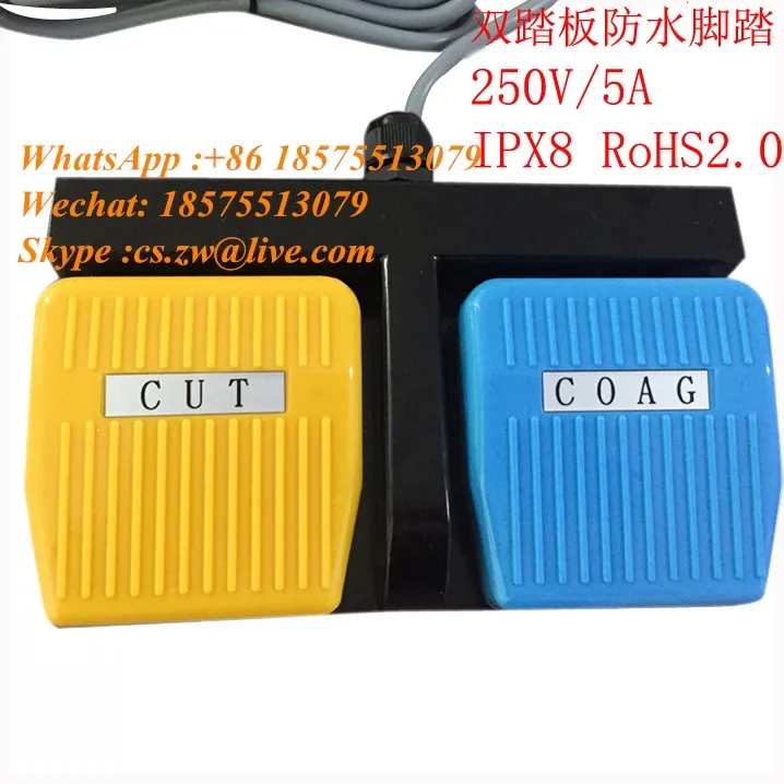 

Super Dual Waterproof Foot Switch Foot Switch Waterproof IPX8 ROHS2.0 Demonstration