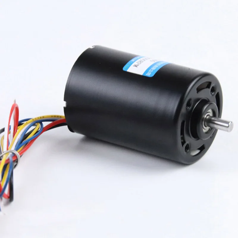 DC High Speed Brushless BLDC motor 12V 24V with Hall Driver 4260 Electric Mini Engine High Torque Six lines With brake