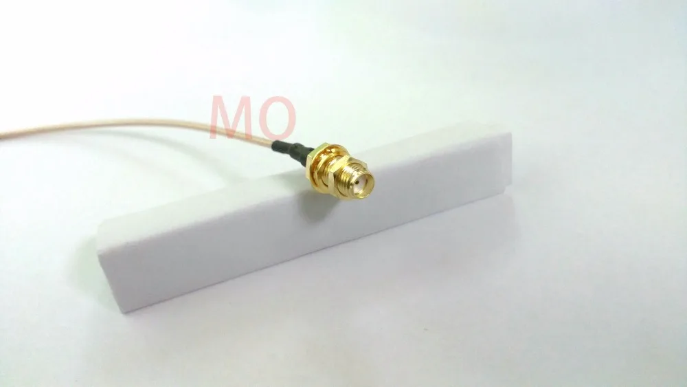 Imagem -03 - Conector Fêmea Sma para Interface de Solda Conector Fêmea 20cm Rg5.0 Venda de Cabo de Extensão de Pigmento com 100 Peças