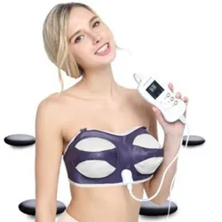 Breast Massager Feminine Bra Growth Electric Enlargement Enhancer Best Gift for Women Girl Friend Wife Firming Chest Machine