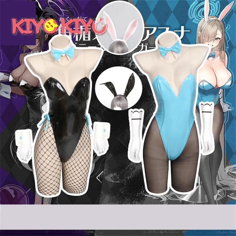 

KIYO-KIYO Game Blue Archive Cosplay Kakudade Karinn Itinose asena Bunny Girl Jumpsuit Cosplay Sexy Jumpsuit Cosplay Costumes