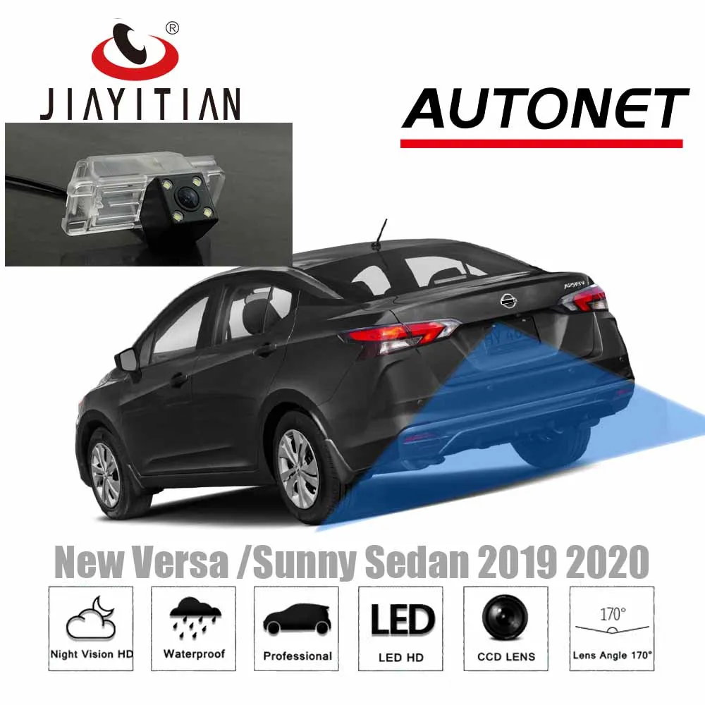 

Камера заднего вида JIAYITIAN, для nissan Versa New, Sunny Sedan 2019, 2020, 2021, CCD, ночное видение, резервная, задняя, парковочная