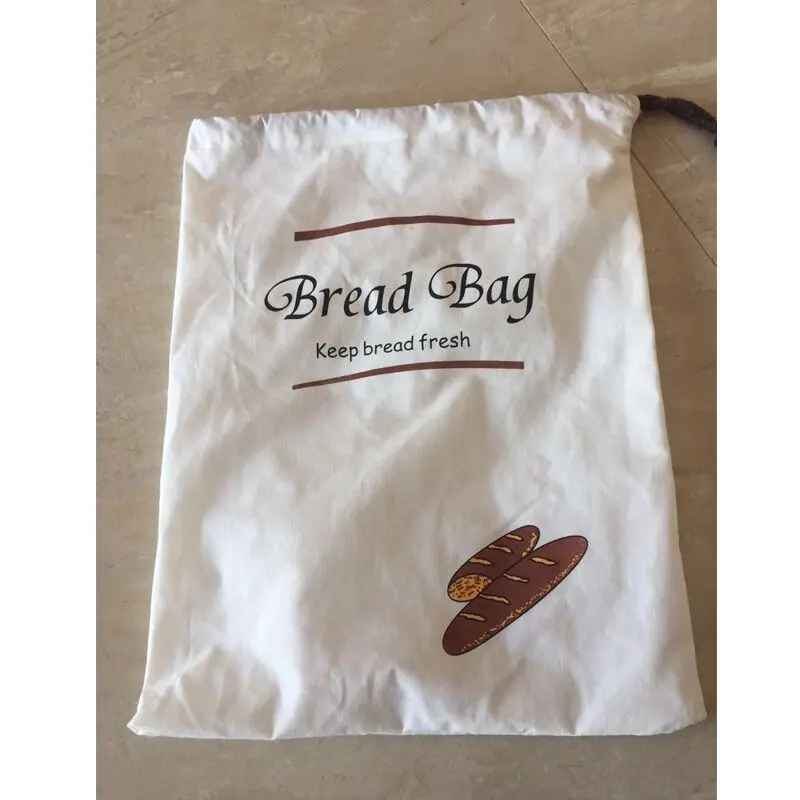 Bread Bag Storage Bag kitchen Fridge Storage Vegetable And Freshness Protection Package Canvas Bag