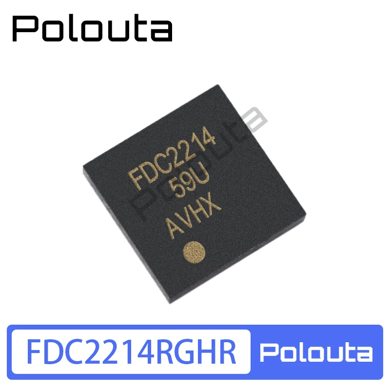 Polouta FDC2214RGHR FDC2214RGHT FDC2214 WQFN16 Capacitance-to-digital Converter Arduino Nano Diy Electronic Kit Free Shipping