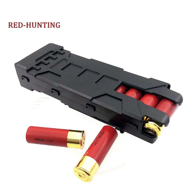 Chiến Thuật Mới Bắn Tạp Chí Túi Airsoft Bóng Sơn 10 Vòng 12 Đồng Hồ Đo Nạp Lại Đạn Đạn Molle Tạp Chí Hộp