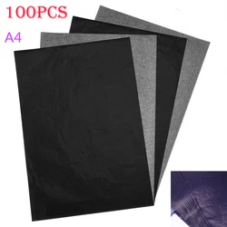 100x Sheet A4 Black/Blue Carbon Paper Kores Tracing Copy Carbon Paper Painting Tracing Paper Painting