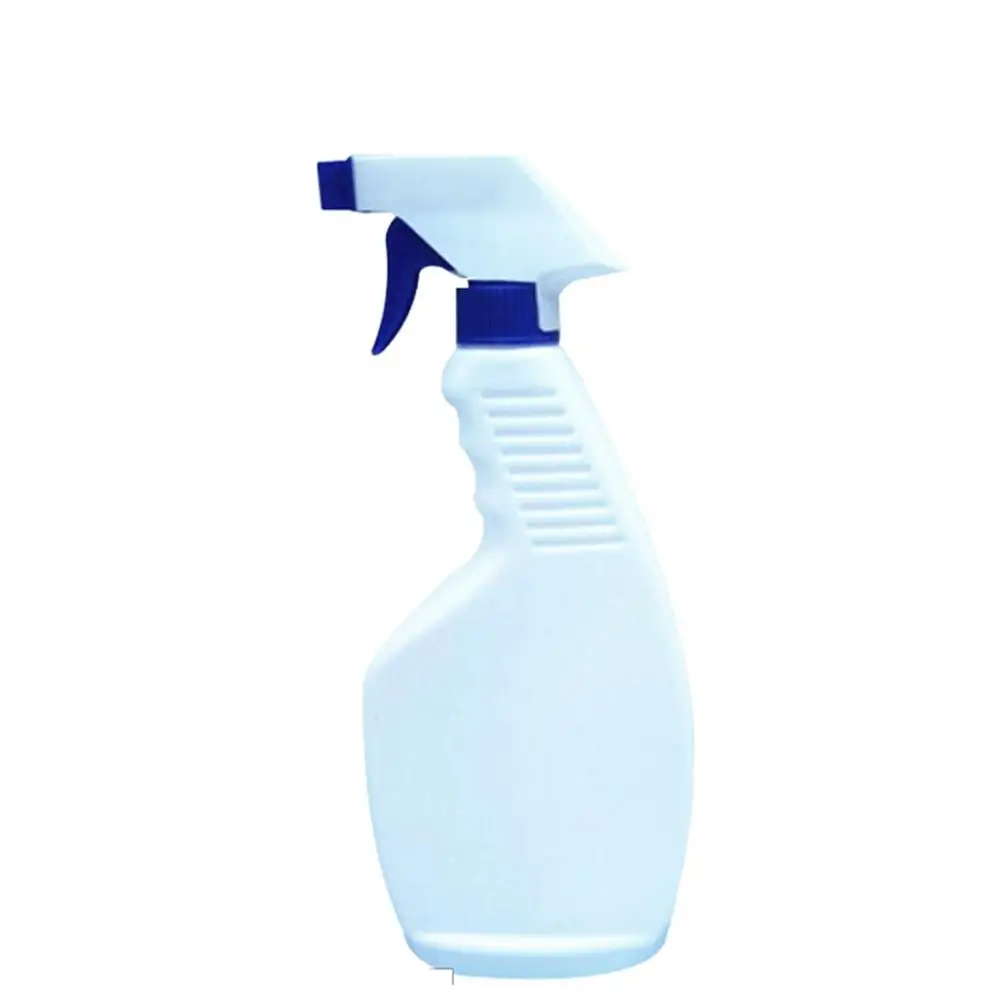 Pulverizador branco vazio do pe de 300ml 500ml 16oz, garrafa platic do fluxo com gatilho, bocal ajustável