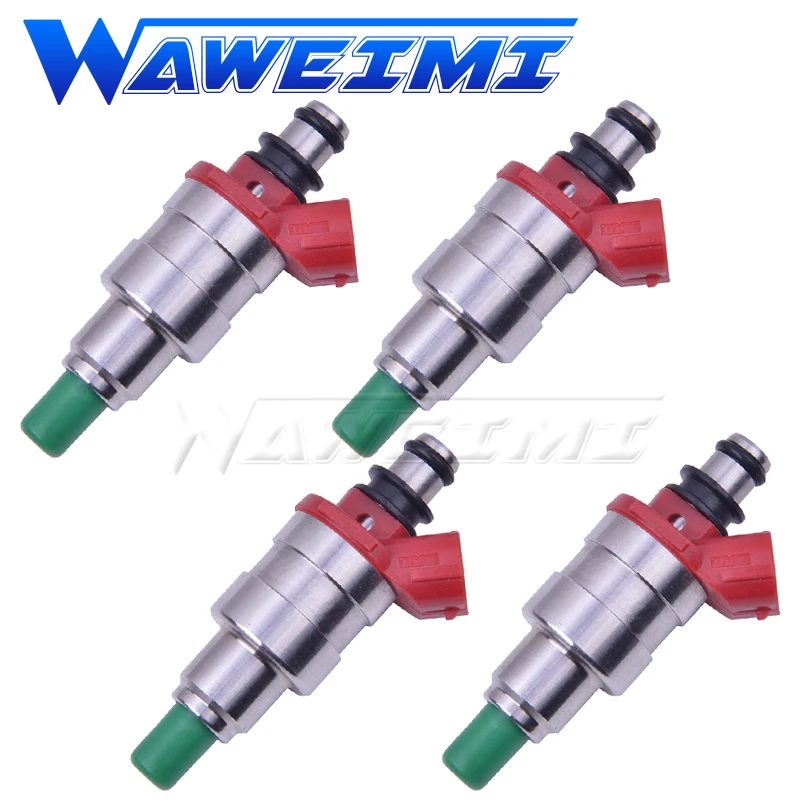 WAWEIMI Brand New 4x Fuel Injector G609-13-250 For Mazda B2600 MPV 2.6L L4 1989-1994 G60913250 A46-00