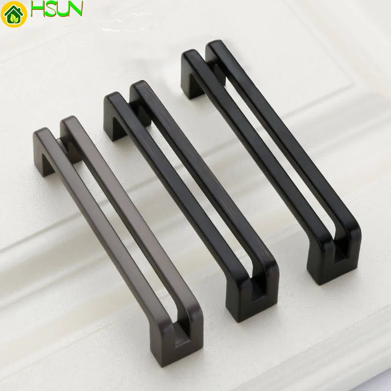 

Black Zinc Alloy Kitchen Handles Drawer Handles Cabinet Knobs and Handles Furniture Handle Cupboard Handle Drawer Pulls