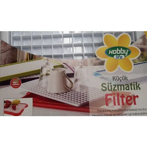 Demirel Plastic Hobby Life 2 Piece Big Size Süzmatik Dish Drying rack 1306