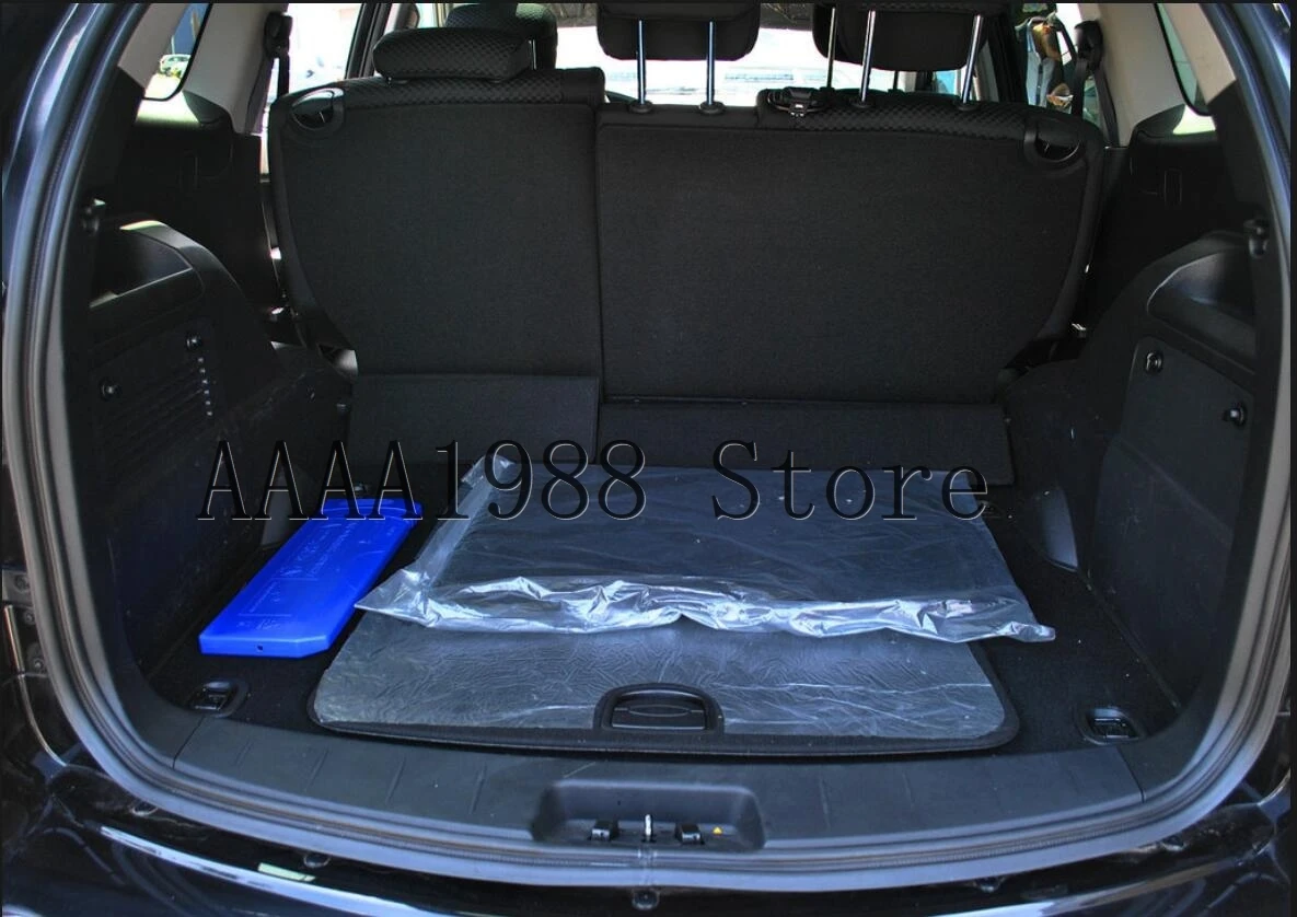 for Ssangyong Kyron  Car Rear Trunk Security Shield Shade Cargo Cover  Rear Trunk Security Shield Shade Cargo Aluminum Canvas B