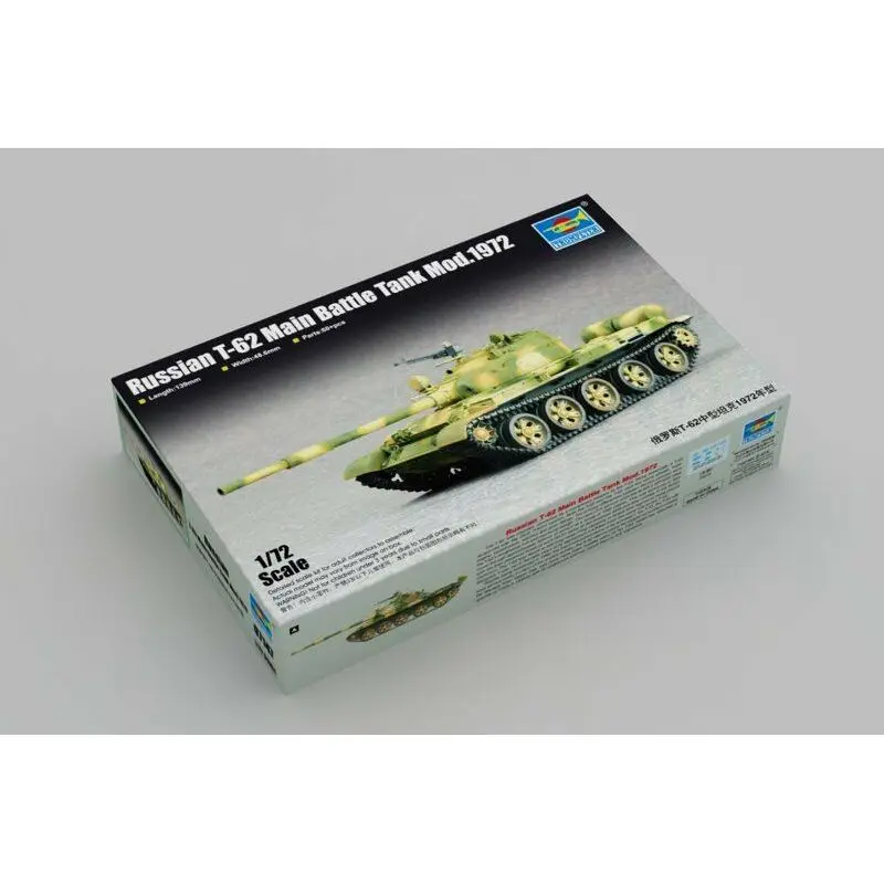 

Trumpeter 07147 1/72 Russian T-62 Main Battle Tank Mod.1972 - Scale Model Kit