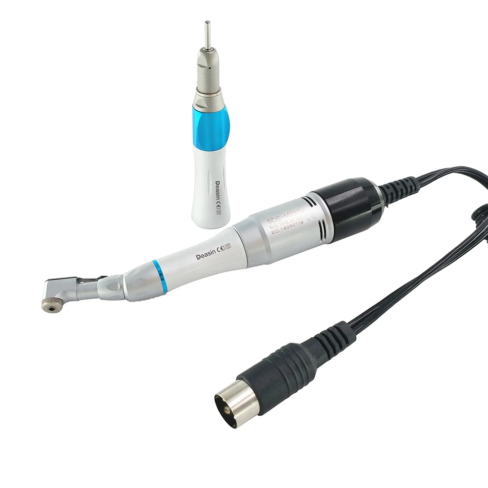 E type Dental Lab Polisher Micromotor M33Es Handpiece Contra Angle And Straight handpiece 350,000 RPM