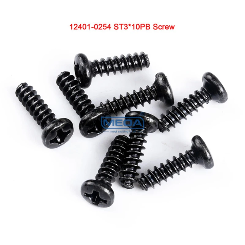 Wltoys 12402-A RC Car Spare Parts 1/12 Original Accessories Screw Set Nut Differential Gear Screw Bearing Assembly