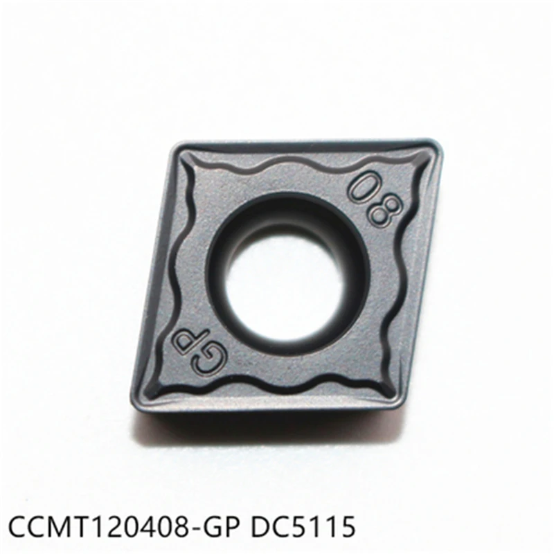 10 sztuk CCMT060204 CCMT09T304 CCMT120404 DC5115 wkładki z węglika wysokiej jakości narzędzia CNC tokarka do toczenia narzędzie do żeliwa