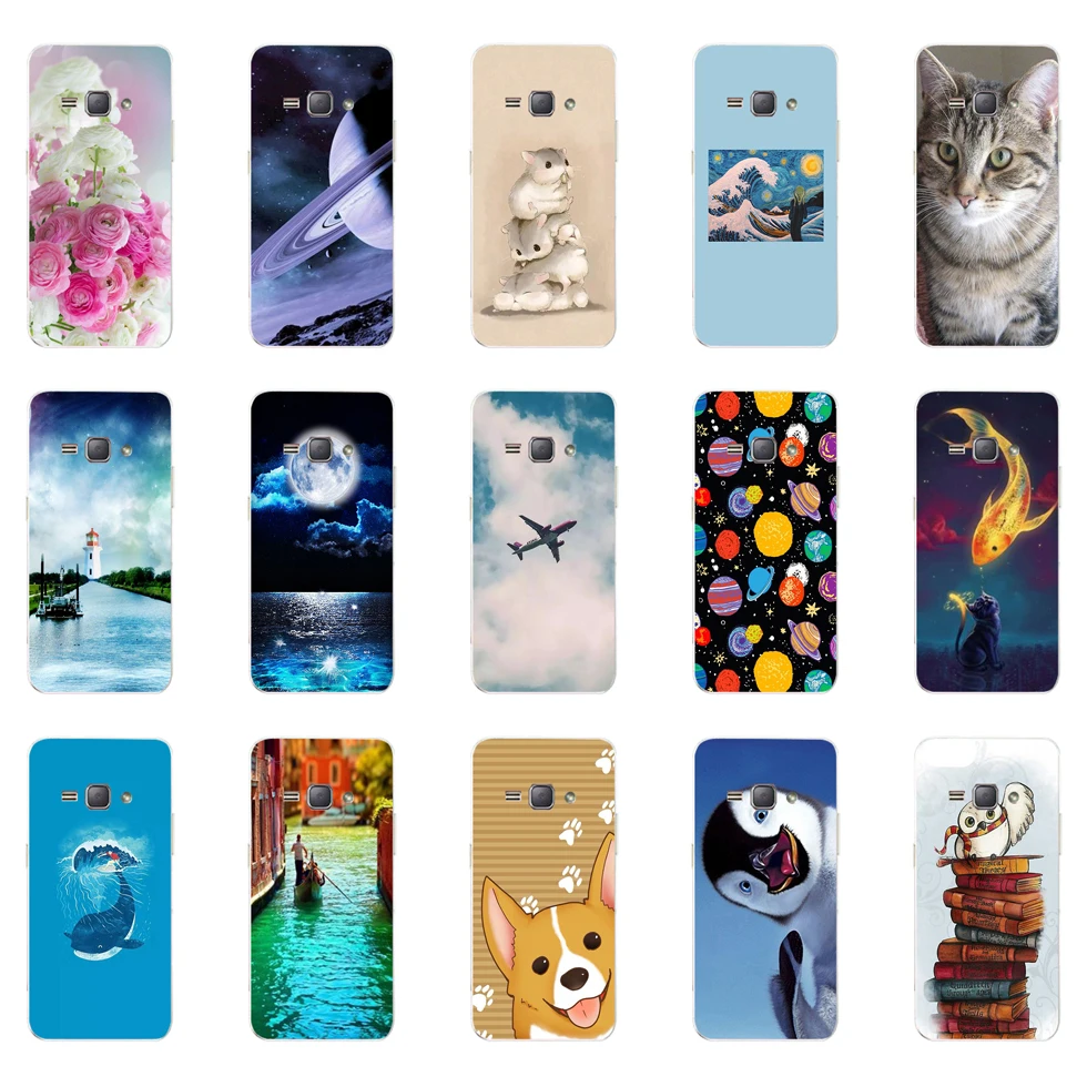 For Coque Samsung Galaxy J1 2016 Case Soft TPU Silicone Case For Funda Samsung J1 6 2016 J120 J120F J120H J120F Phone Cases 3