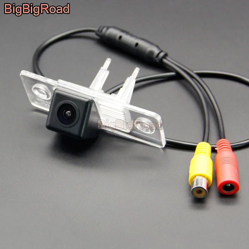 

BigBigRoad For Volkswagen Tiguan Passat B5 Jetta A5 Scirocco Polo Touareg Vehicle Wireless Rear View Camera HD Color Image