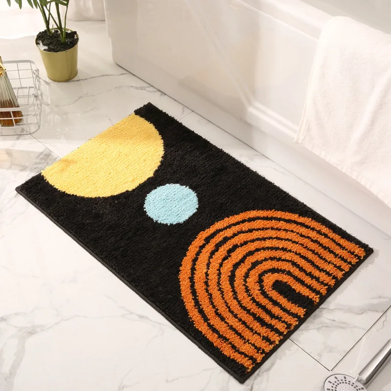 The New Simple Home Wear-Resistant And Rub-Resistant Floor Mats Home Bedroom Bathroom Entrance Water-Absorbing Non-Slip FloorMat