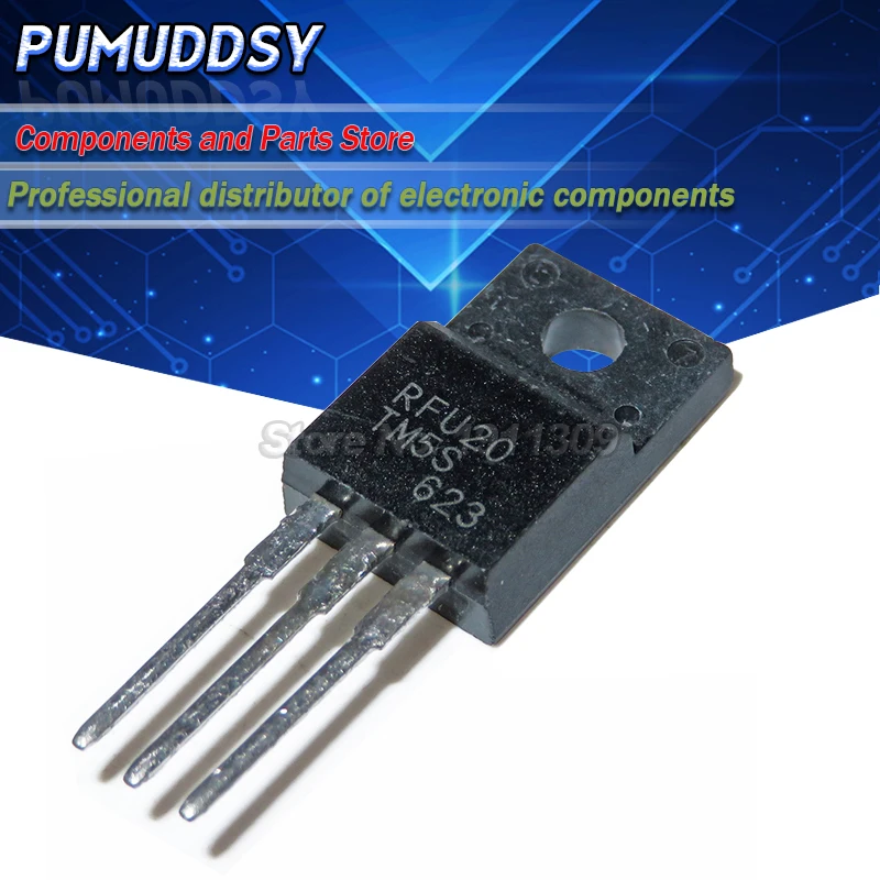 5 PIÈCES RFU20TM5S FU20TM5S Véritable TO220F IC