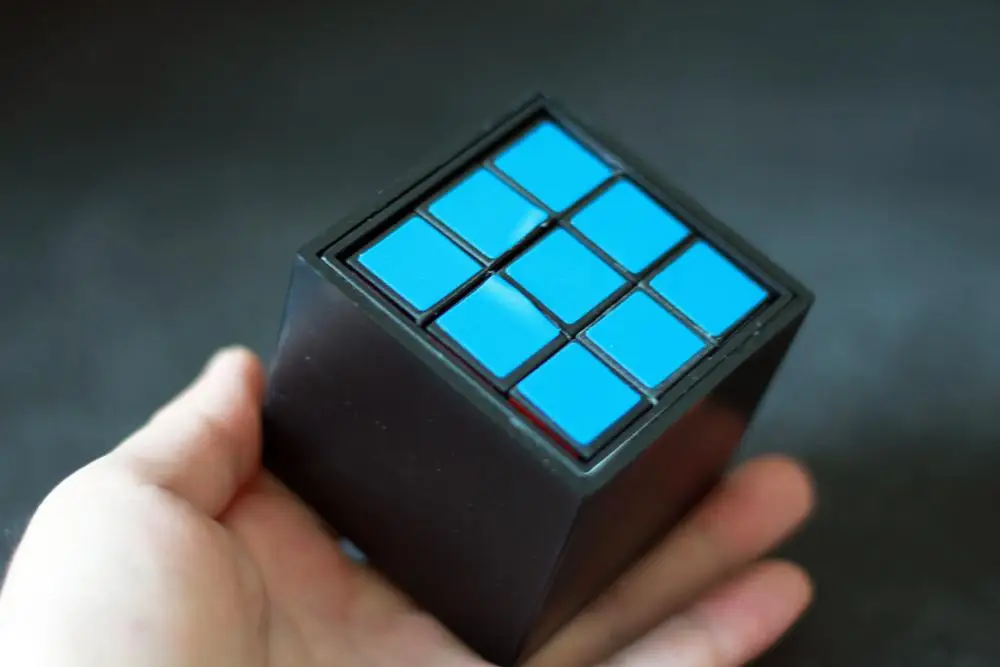 Triple Diko Cube Magic Tricks Gimmick Irelia Magia Set Illusion Cube Magie Disappear Close Up Stage Street Magic Props