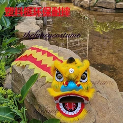 2-5 ages Kid Chinese Lion Dance Puppet Boy Girl Mascot Costume Cartoon Props Sub Play Parade Festival Spring Sport Traditional