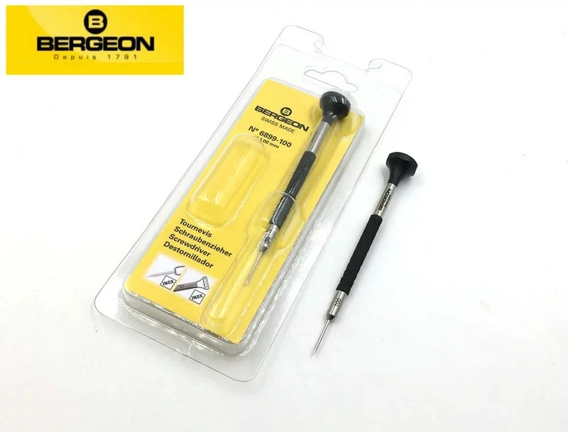 Bergeon 6899 Swiss Made Micro Flat Head Screwdriver in millimeter slot type screwdriver TO repair the watch