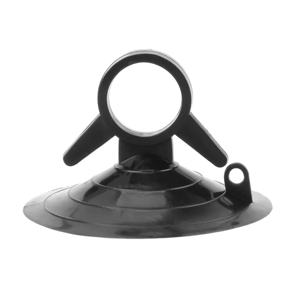 10 PCS 45mm Diameter Strong Sucker Pull Ring Dovetail Automotive Interior Car Sunshade Suction Cup PVC Material