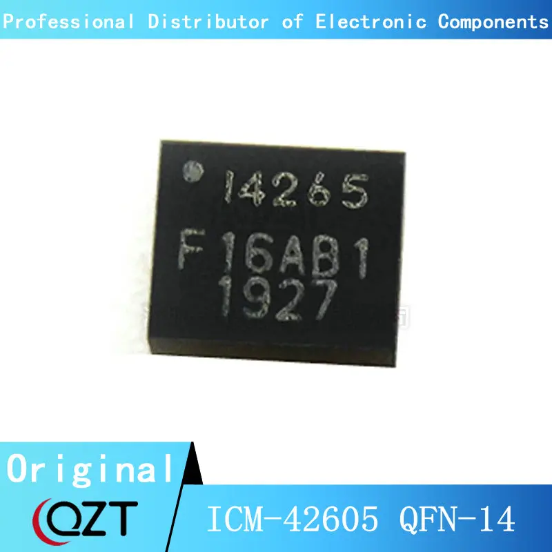 10 ICM-42605 QFN ICM42605 I4265 chip QFN-14 nuovo spot