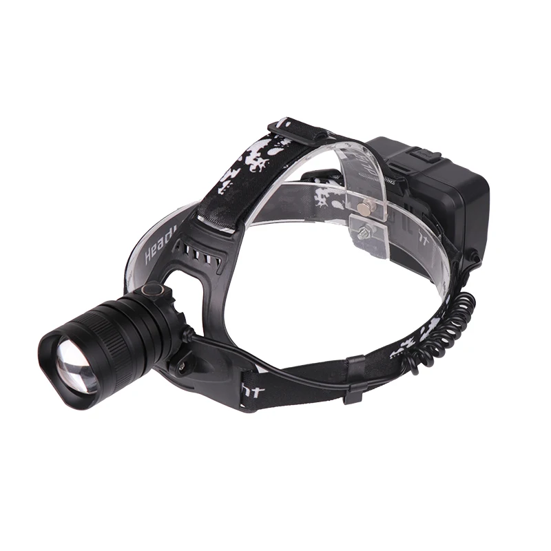 Headlamp Head Lamp Headlight Flashlight Torch Original 3 Bulbs Xhp70.2 Led 18650 Battery Litwod Zoom In / Out Lithium Ion