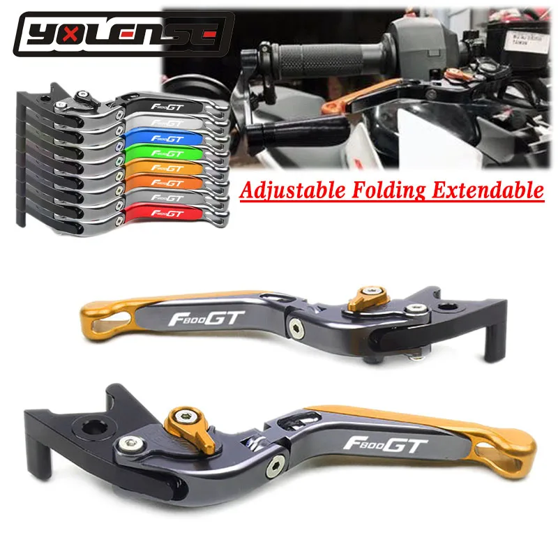 For BMW F800GT F800 GT 2013 2014 2015 2016 2017 Motorcycle Accessories Adjustable Folding Extendable Brake Clutch Levers