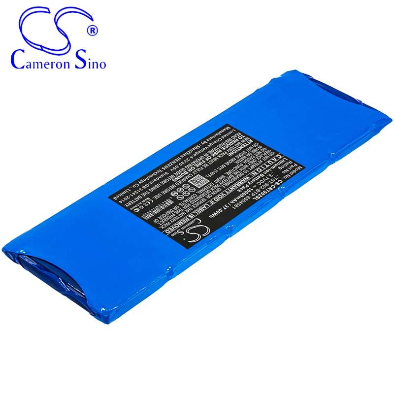 CameronSino แบตเตอรี่สำหรับ Crestron TST-902เหมาะกับ Crestron 6504581 BL1880F6835661S5PG9T TST-902-BTP รีโมทคอนโทรลแบตเตอรี่10000MAh