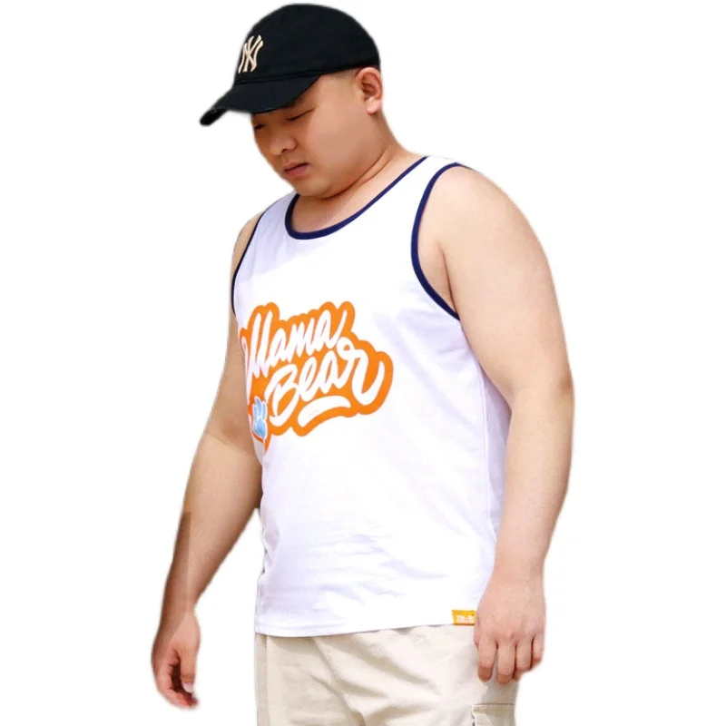 

Cute Bear Claw Paw Tank Tops Men's Plus Size Cotton Undershirt Gay Male Cartoon Bear Vest 6 Styles XL 2XL 3XL 4XL 5XL