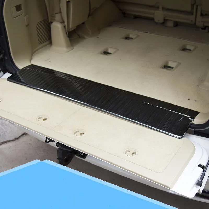 

for 08-19 Land Cruiser FJ200 Rear bumper protector rear Trunk Welcome Pedal Door Sill Modification