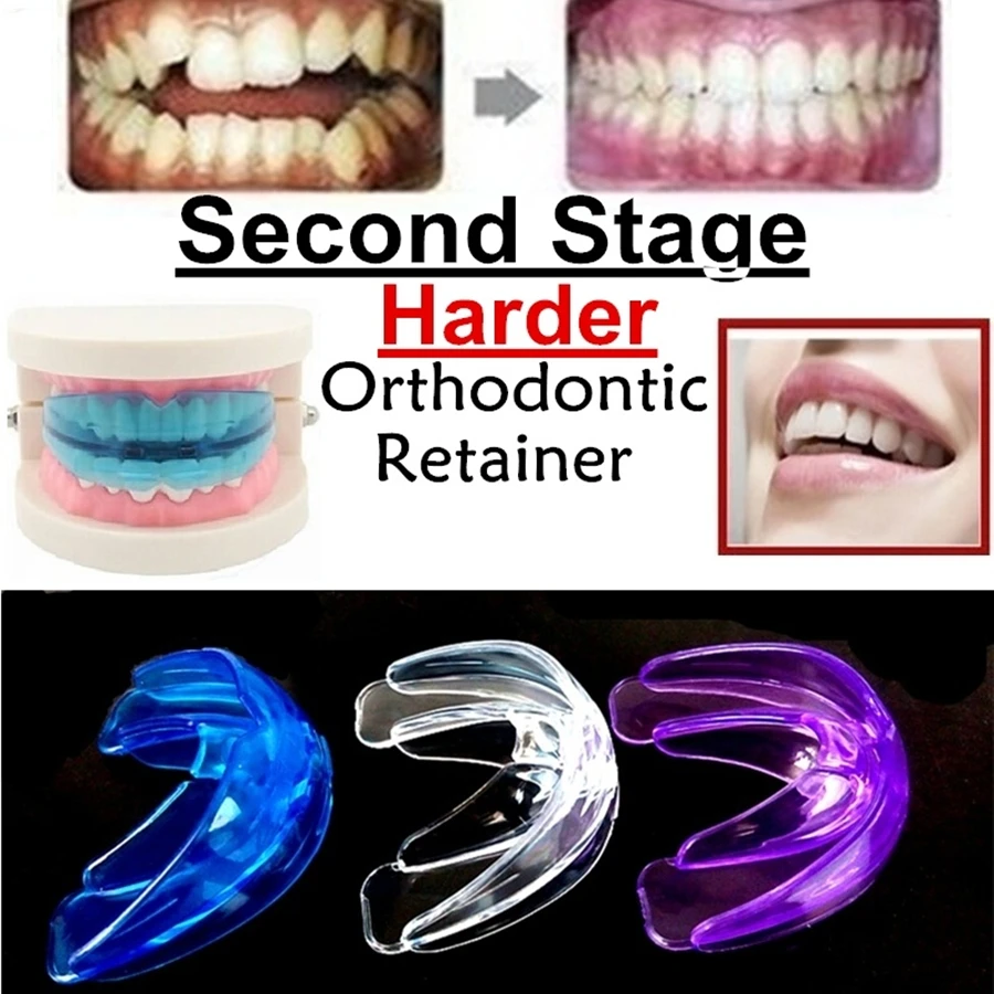 Second Stage Harder mouth guard dental sleep ortodoncia dental oral tooth Orthodontic braces for teeth System retainer