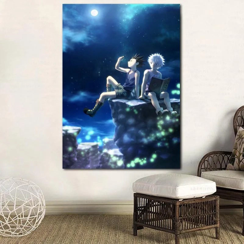 Diamond Painting Hunter X Hunter Anime Home Decoration Full Drill Square Embroidery Rhinestone Picture Handcraft Kit FH099