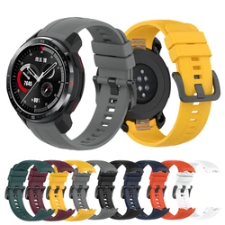 Silicone Watch Strap For Honor Watch GS Pro Band Sport Bracelet Wristband Soft Straps For Huawei Honor Watch GS Pro Accessories