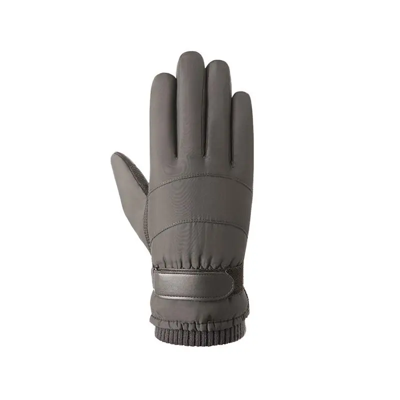 Winter Windproof and Waterproof Gloves Full Touch Screen Outdoor Riding Gloves Thick Warm Gloves