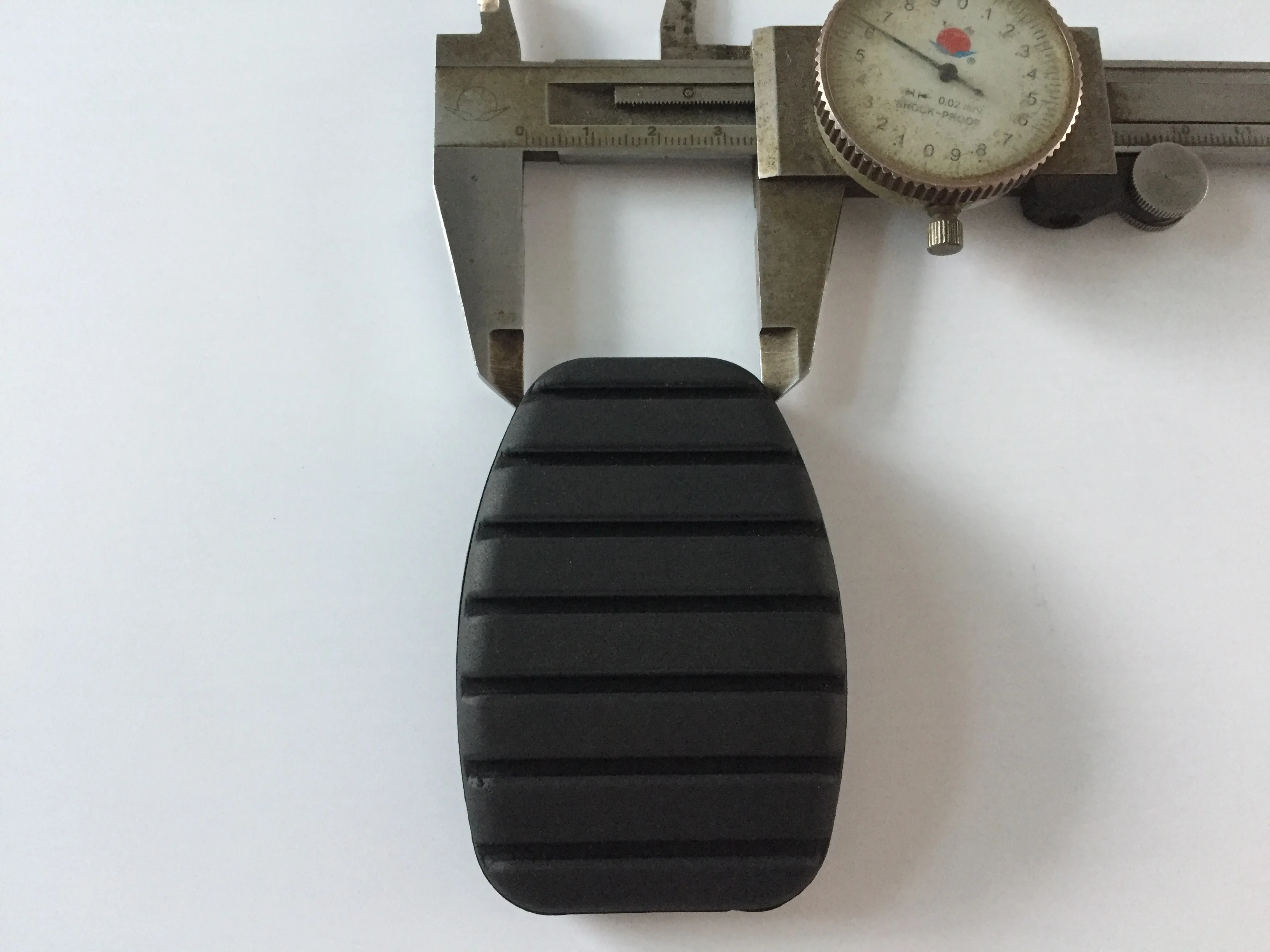 1 paio di coperture di ricambio per pedale in gomma per freno frizione nera per Renault Modus Megane Trafic Twingo AF Installazione semplice