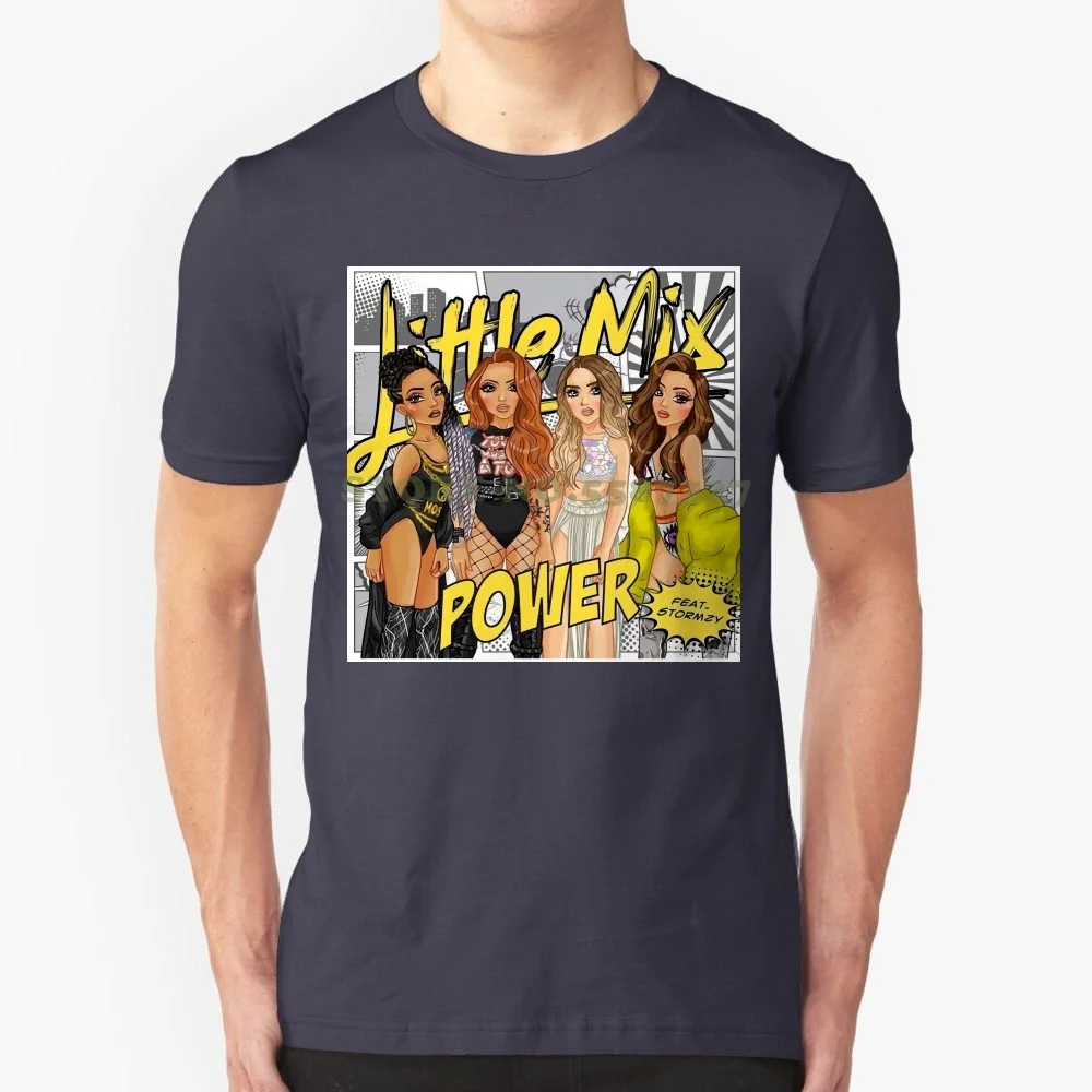 Little Mix T Shirt New Jesy Perrie Leigh-Anne Jade Black Top New T Shirt Women