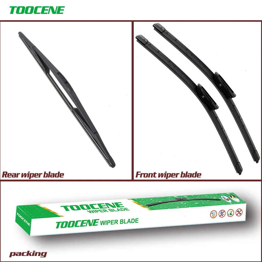 

Front and Rear Wiper Blade For Renault Scenic 1996-2003 Windshield Rubber Brush Car Accessories 24+16+16