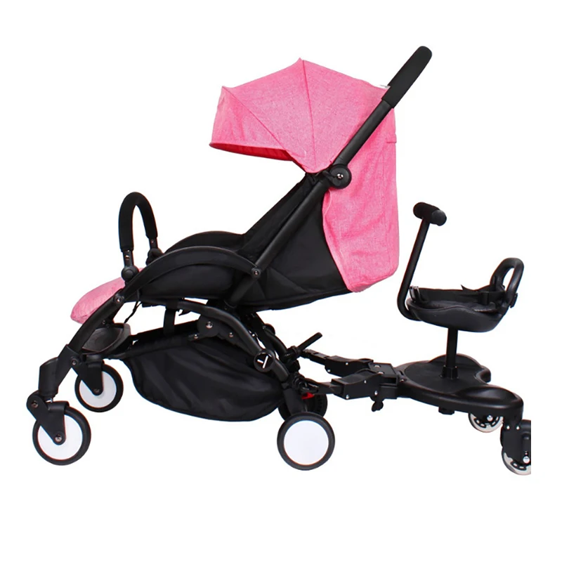 IMBABY-Adaptador de Pedal Universal para cochecito, placa de pie para remolque auxiliar de segundo niño con asiento para gemelos, patinete