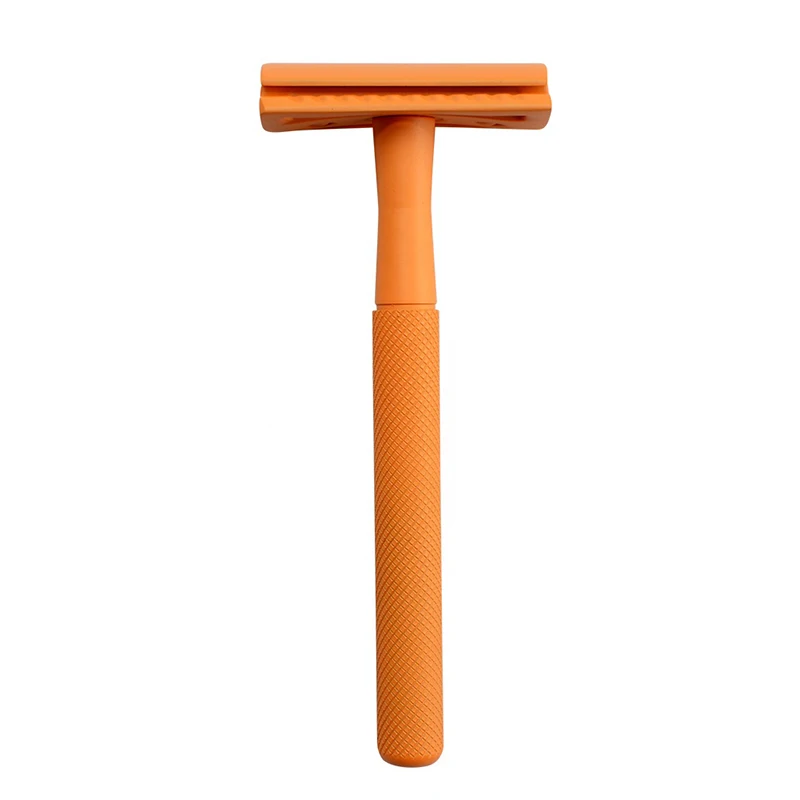 Custom Logo Orange Shaving Razor For Women Gift