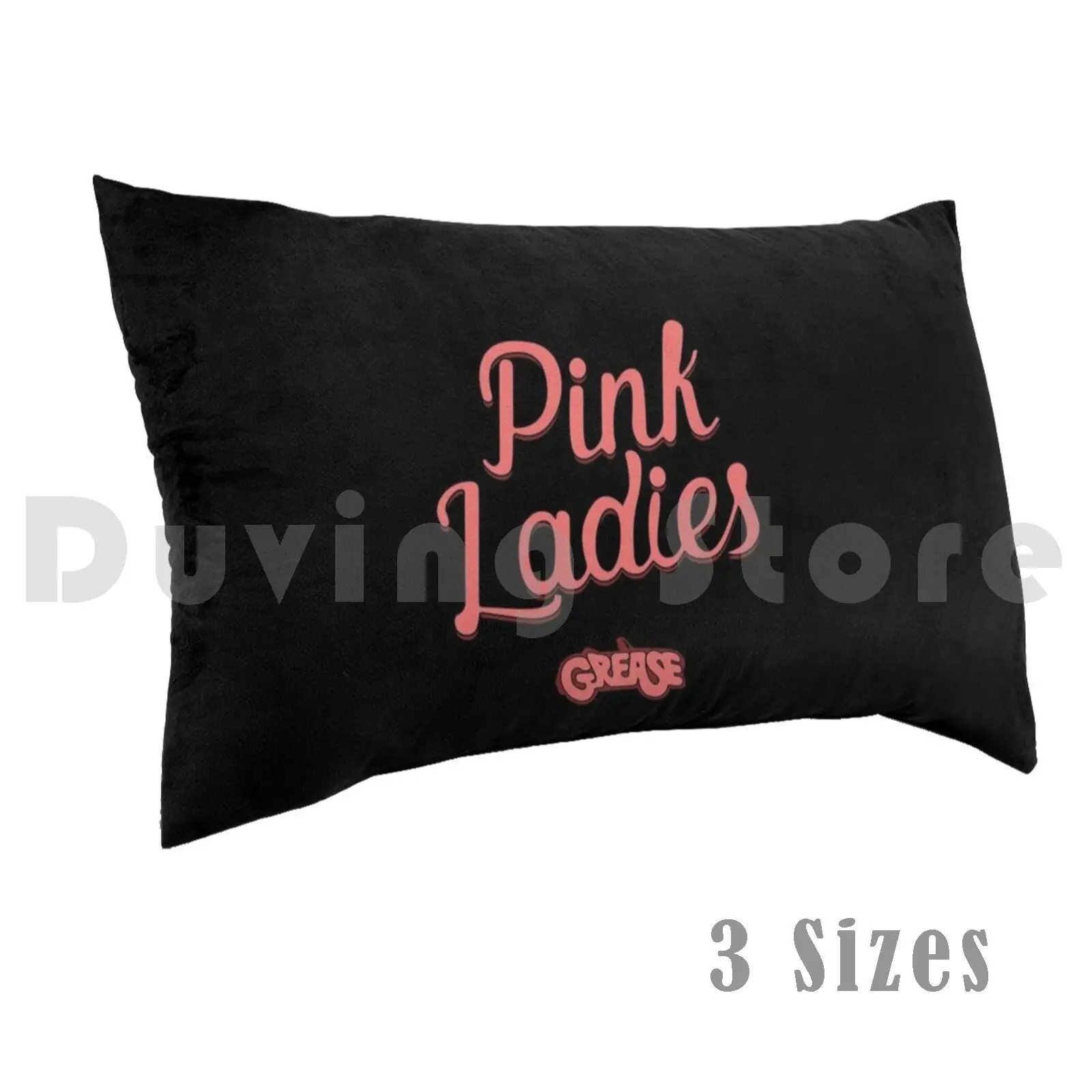 Grease-Pink Ladies Pillow Case Printed 50x75 Grease Musical Music Retro Vintage Rock Fanboy Classics Cinema