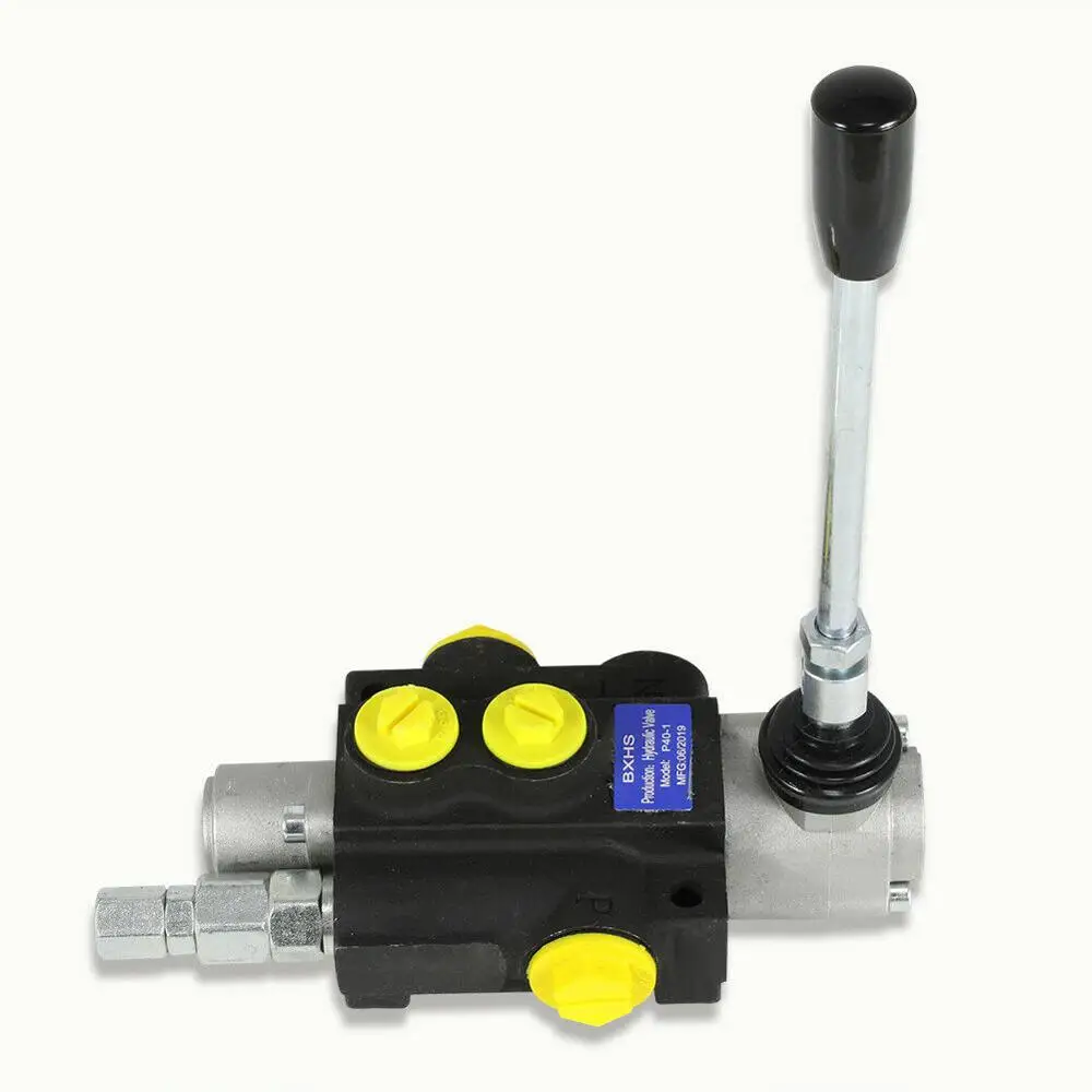 Valvola di controllo direzionale idraulica a 1 bobina, funzionamento manuale, 13GPM, 3600PSI