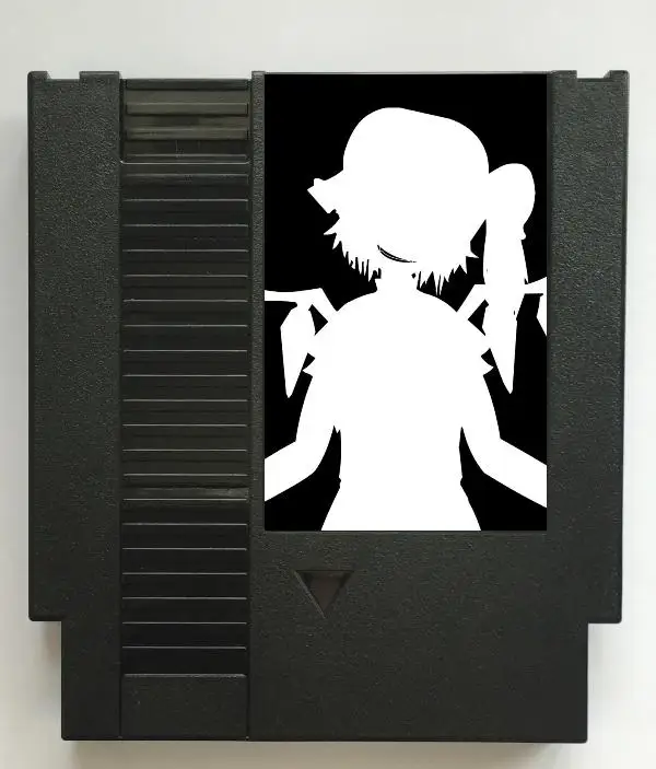 تفاح سيئة!! Shadow Art Music Video (وليس لعبة) خرطوشة لوحدة التحكم NES/FC