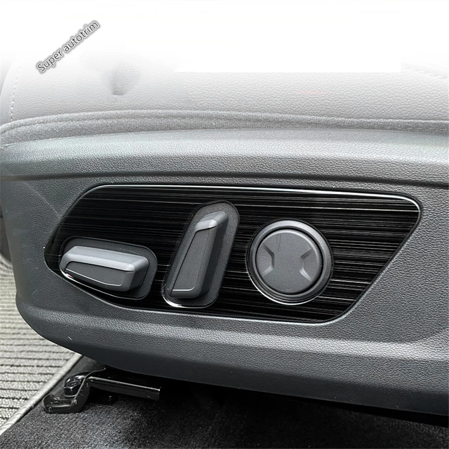 Interior Frame Mouldings Seat Adjustment Button Cover Trim Accessories For Hyundai Tucson NX4 2021 - 2025 / SANTA CRUZ 2022-2024