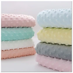 150x 50cm Beanie Surface Baby Fabric Ins Handmade DIY Winter Bed Sheet Remnant Cloth Solid Color Plush